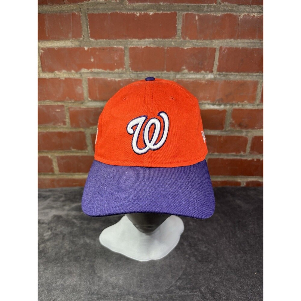 Washington Nationals College Co-Branded Clemson University New Era Hat Cap